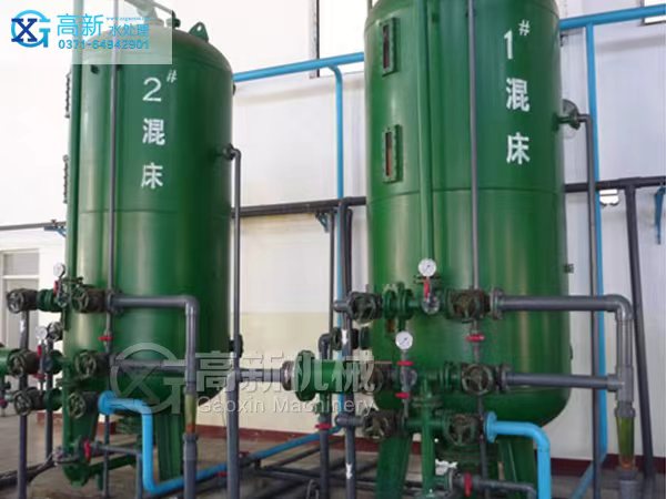 Ion exchange equipment supplied by JIE NENG